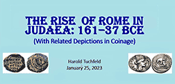 The Rise of Rome in Judaea: 161-37 BCE
