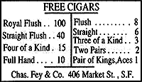 prize list of cigars